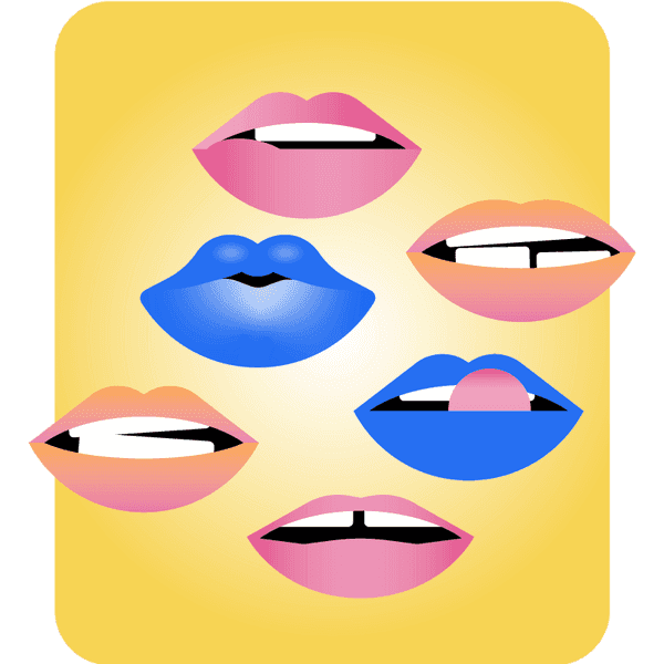 Illustration de plusieurs dentitions aux malocclusions diverses